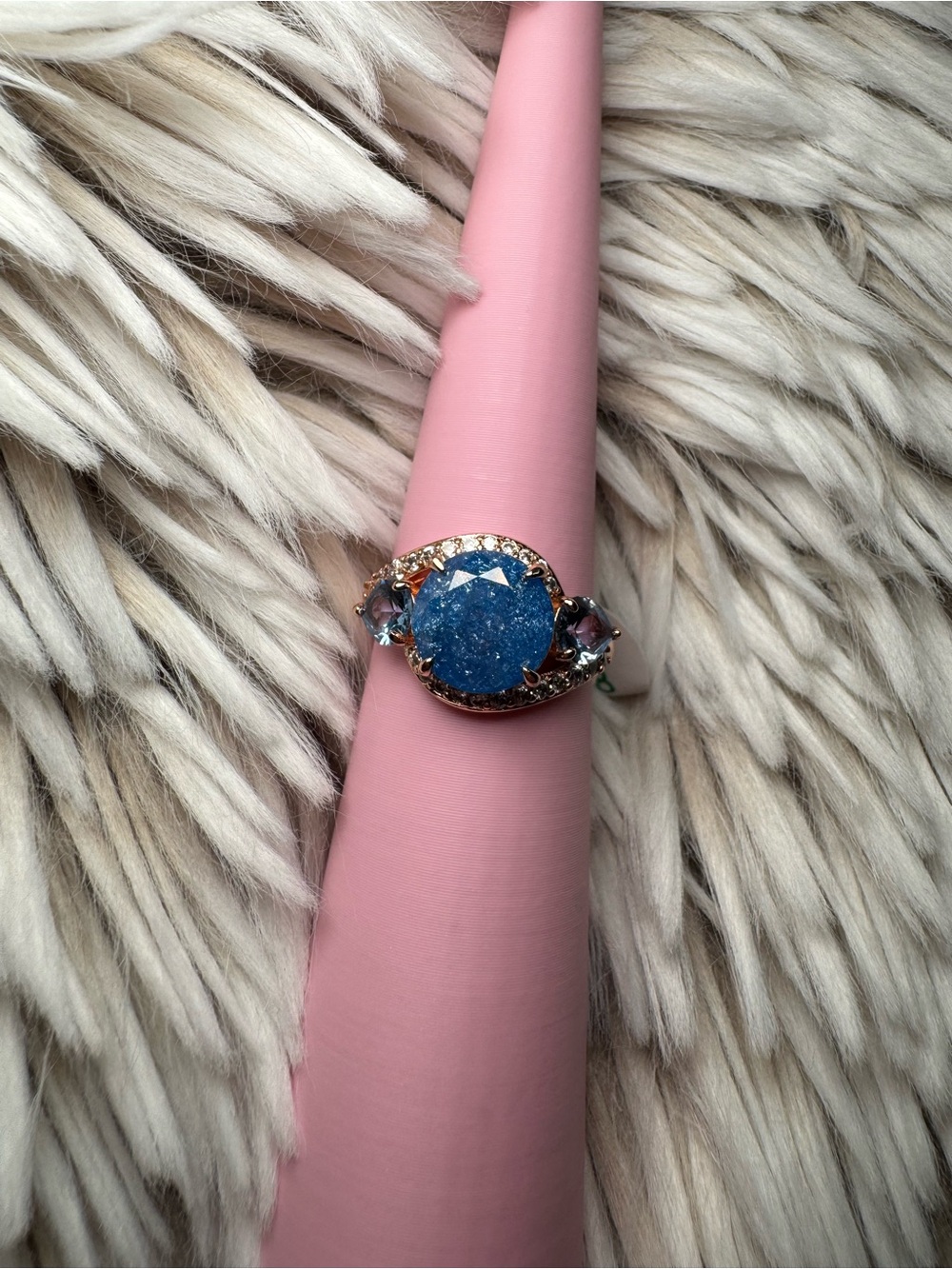 Stunning Blue Ring